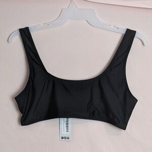 Boohoo Mix & Match Black Bikini Top